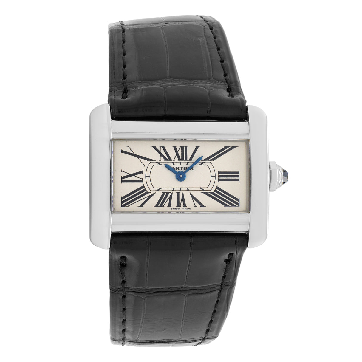 Cartier Stainless Steel Tank Divan 2599 Watches Cartier