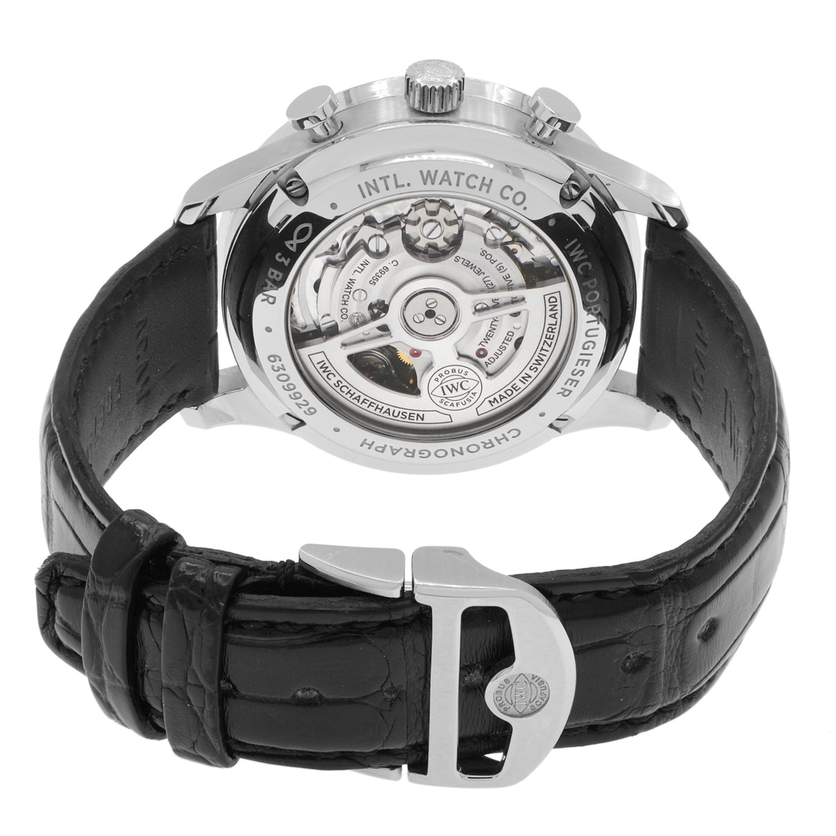 IWC Stainless Steel Portuguese Chronograph IW371615 Watches IWC