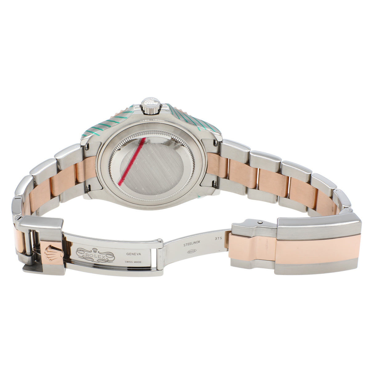 Rolex 18K Rose Gold Stainless Steel Yacht-Master 37 268621 Watches Rolex