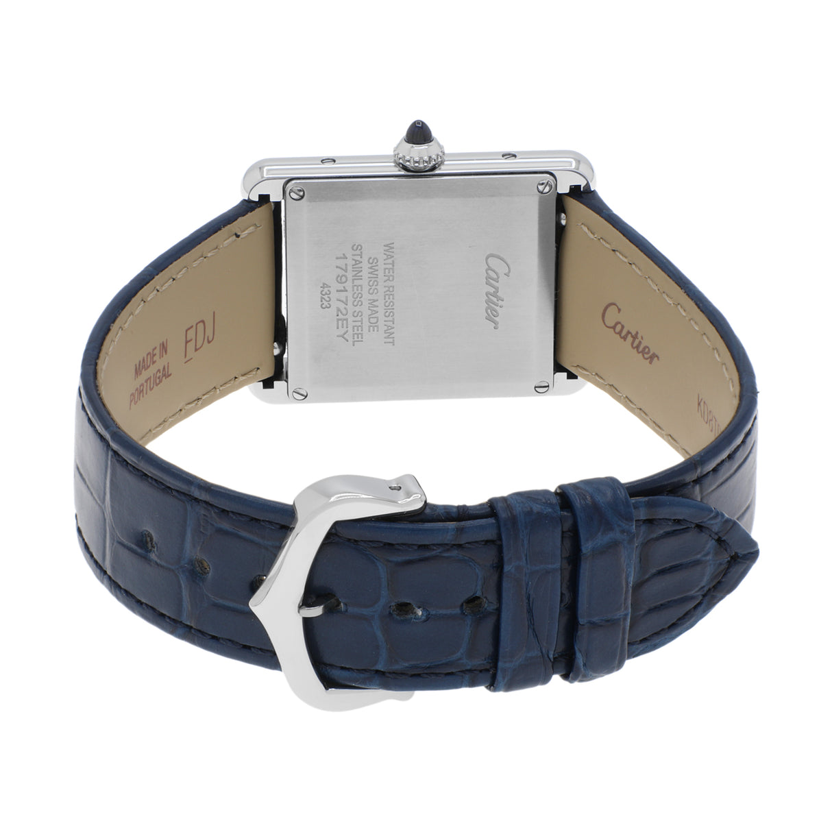 Cartier Stainless Steel Tank Must de Cartier WSTA0055 Watches Cartier