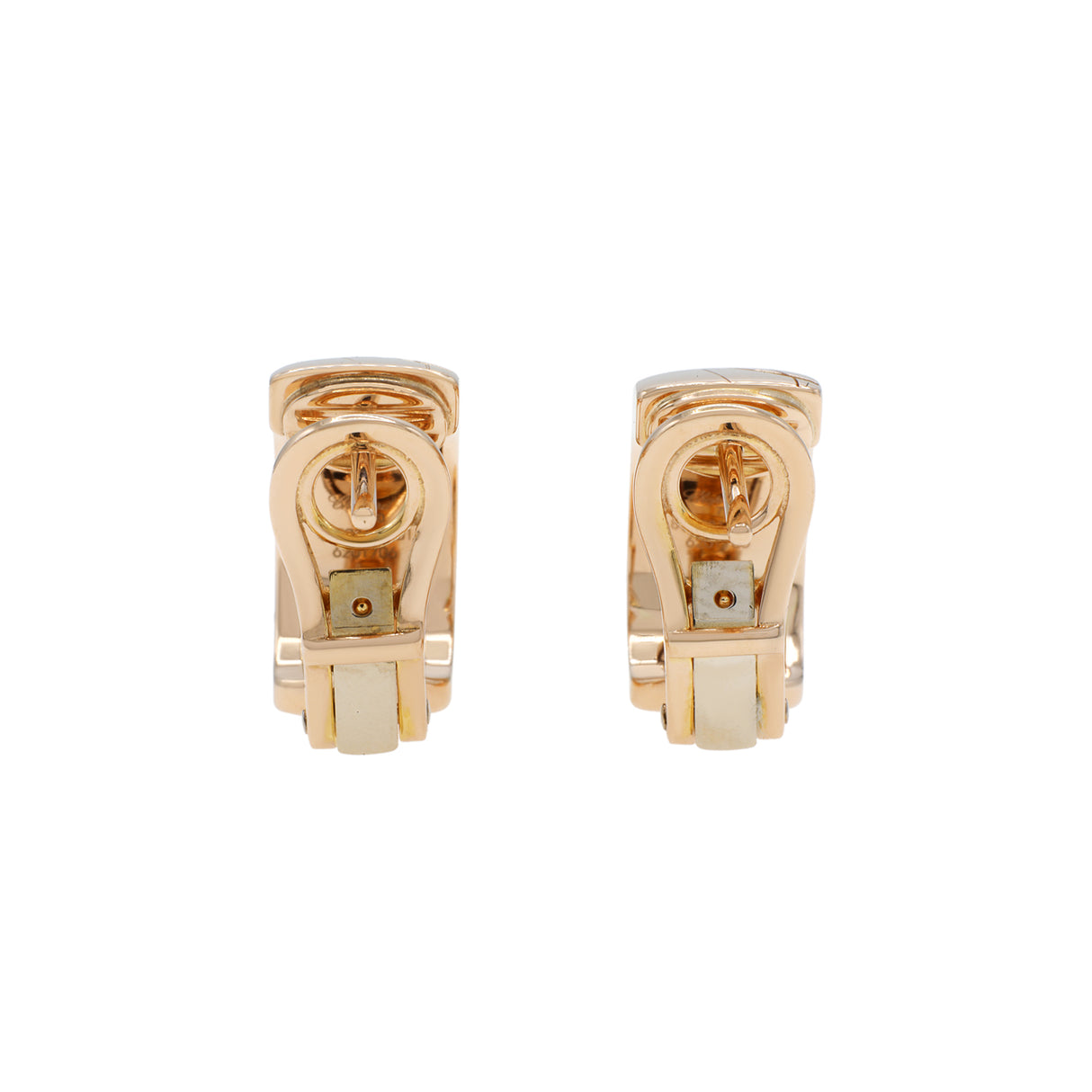 Chopard 18K Rose Gold Chopardissimo Earrings Designer Jewellery Chopard