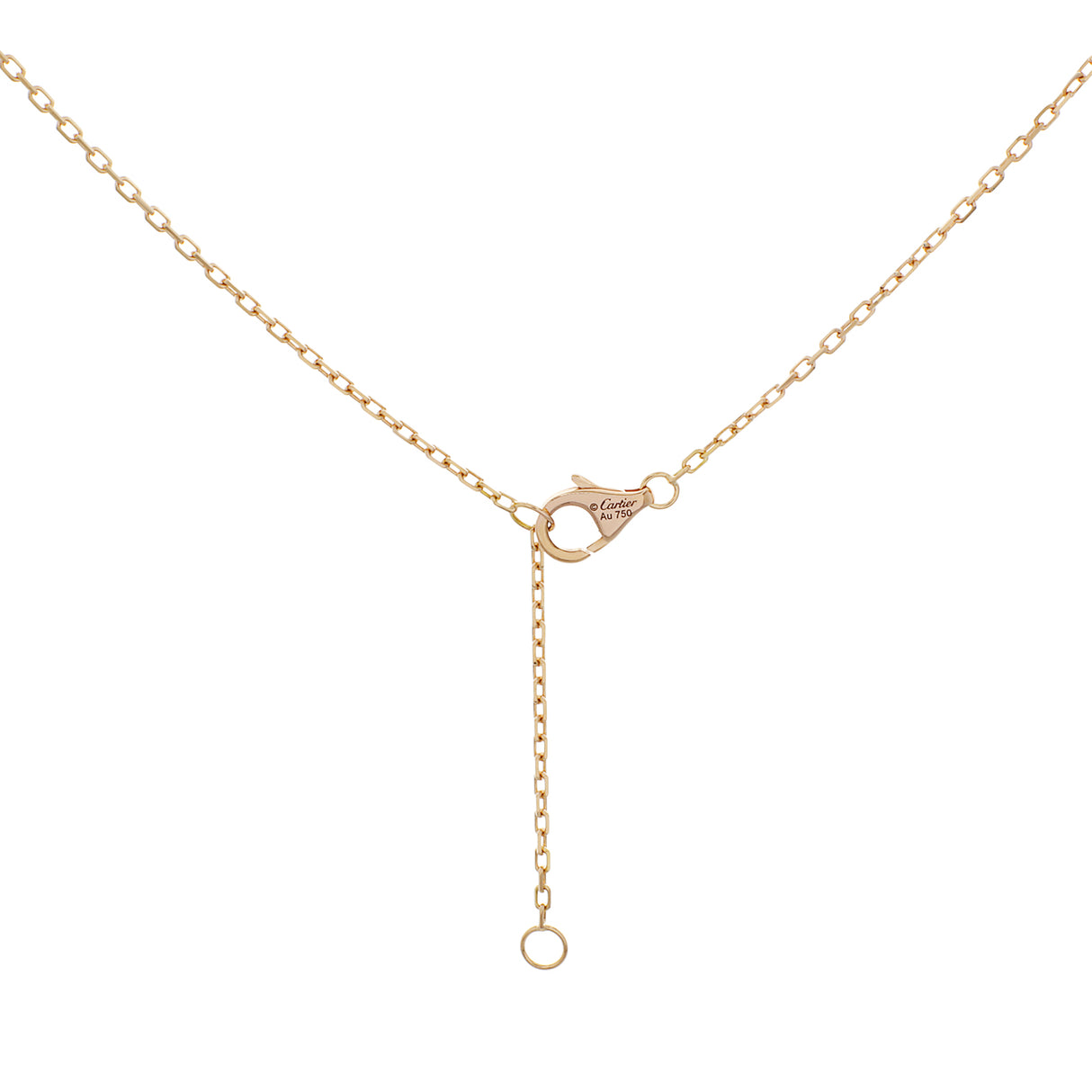 Cartier 18K Trinity Necklace Designer Jewellery Cartier