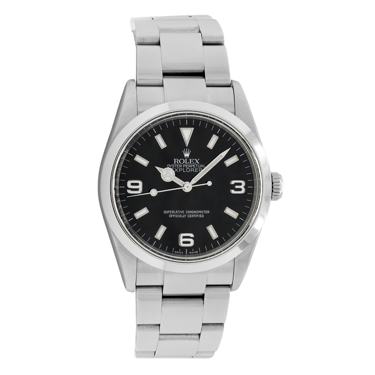 Rolex Stainless Steel Explorer I 114270 Watches Rolex