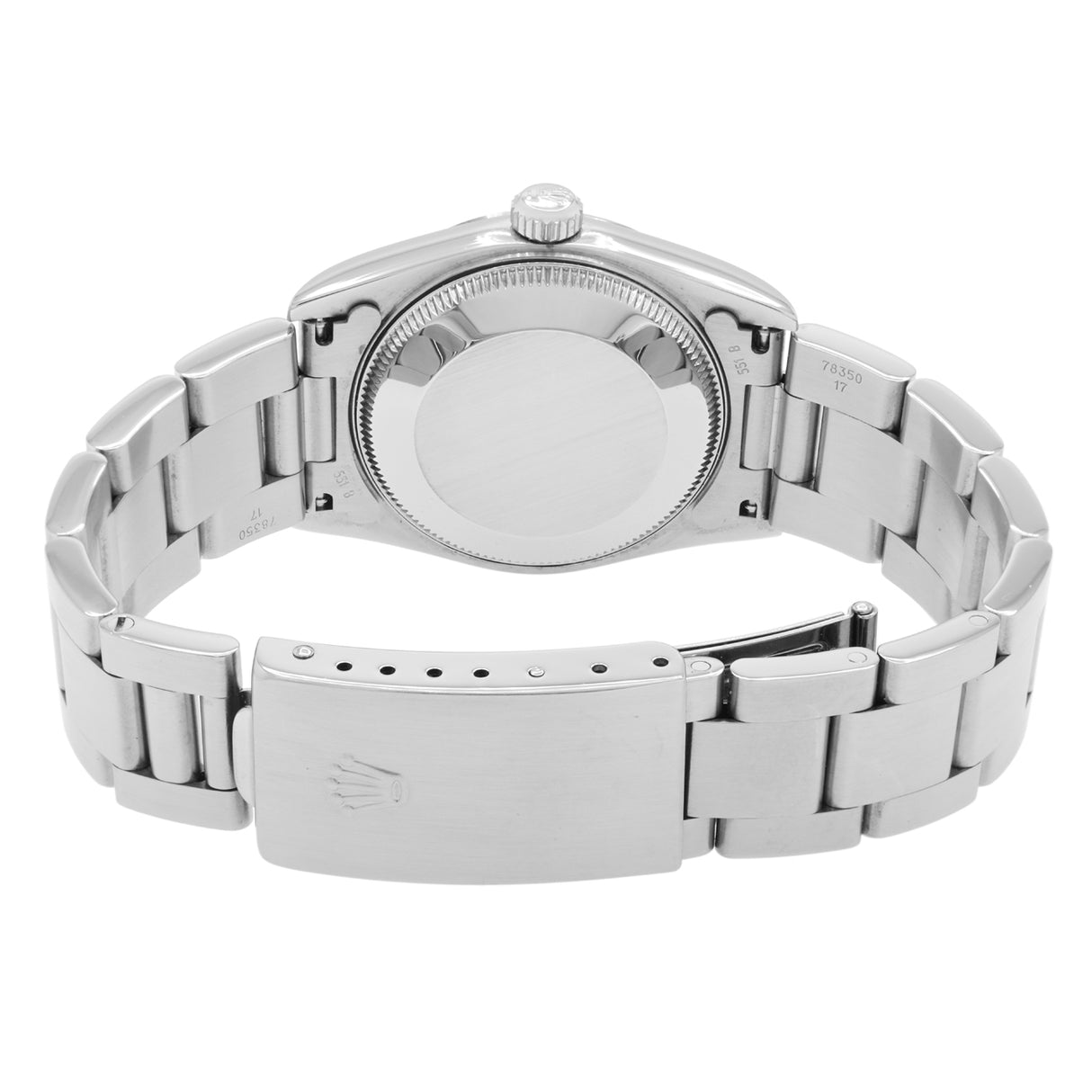 Rolex Stainless Steel White Gold Oyster Perpetual 31 77014 Watches Rolex