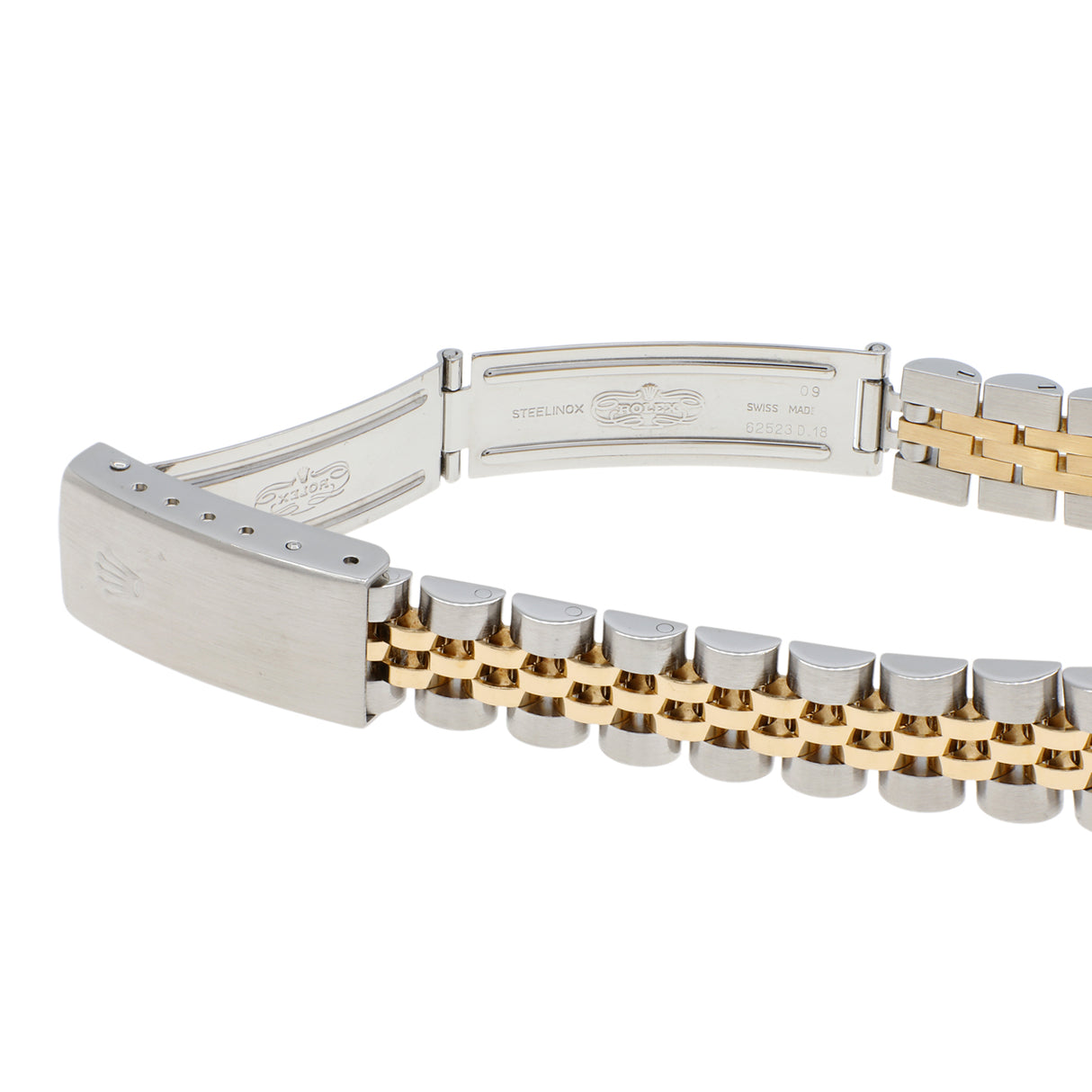 Rolex 18K Yellow Gold Stainless Steel Ladies Datejust 69173 Watches Rolex