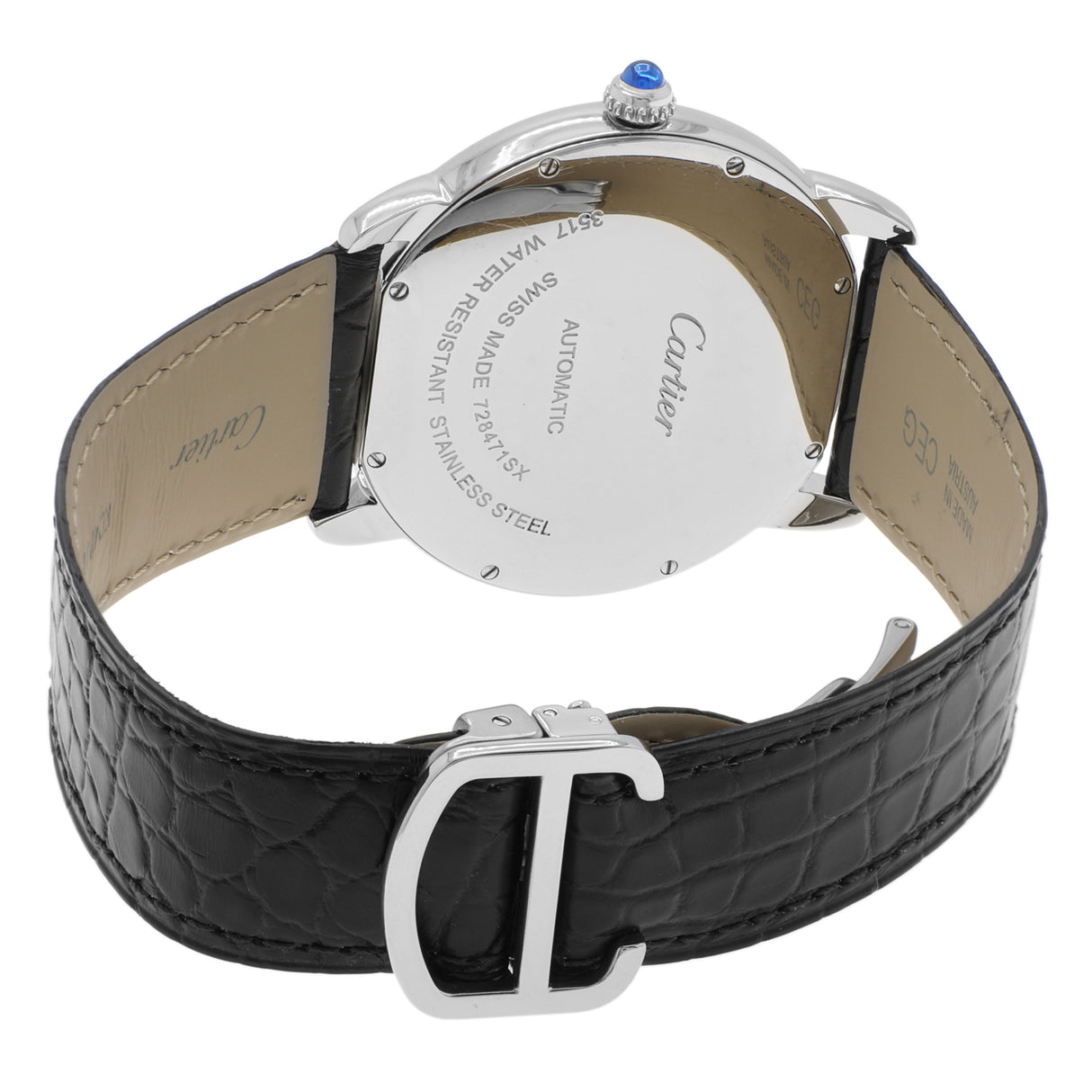 Cartier Stainless Steel Ronde Solo XL W6701010 Watches Cartier