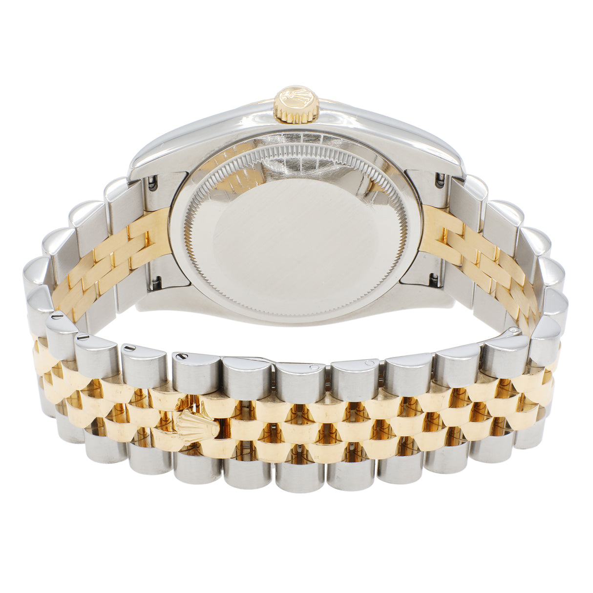 Rolex 18K Yellow Gold Stainless Steel Diamond Datejust 36 116233 Watches Rolex