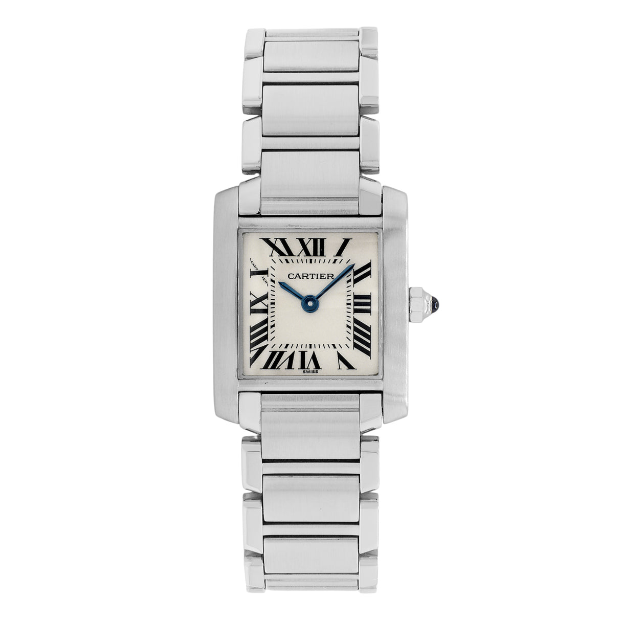 Cartier Stainless Steel Tank Francaise 2384