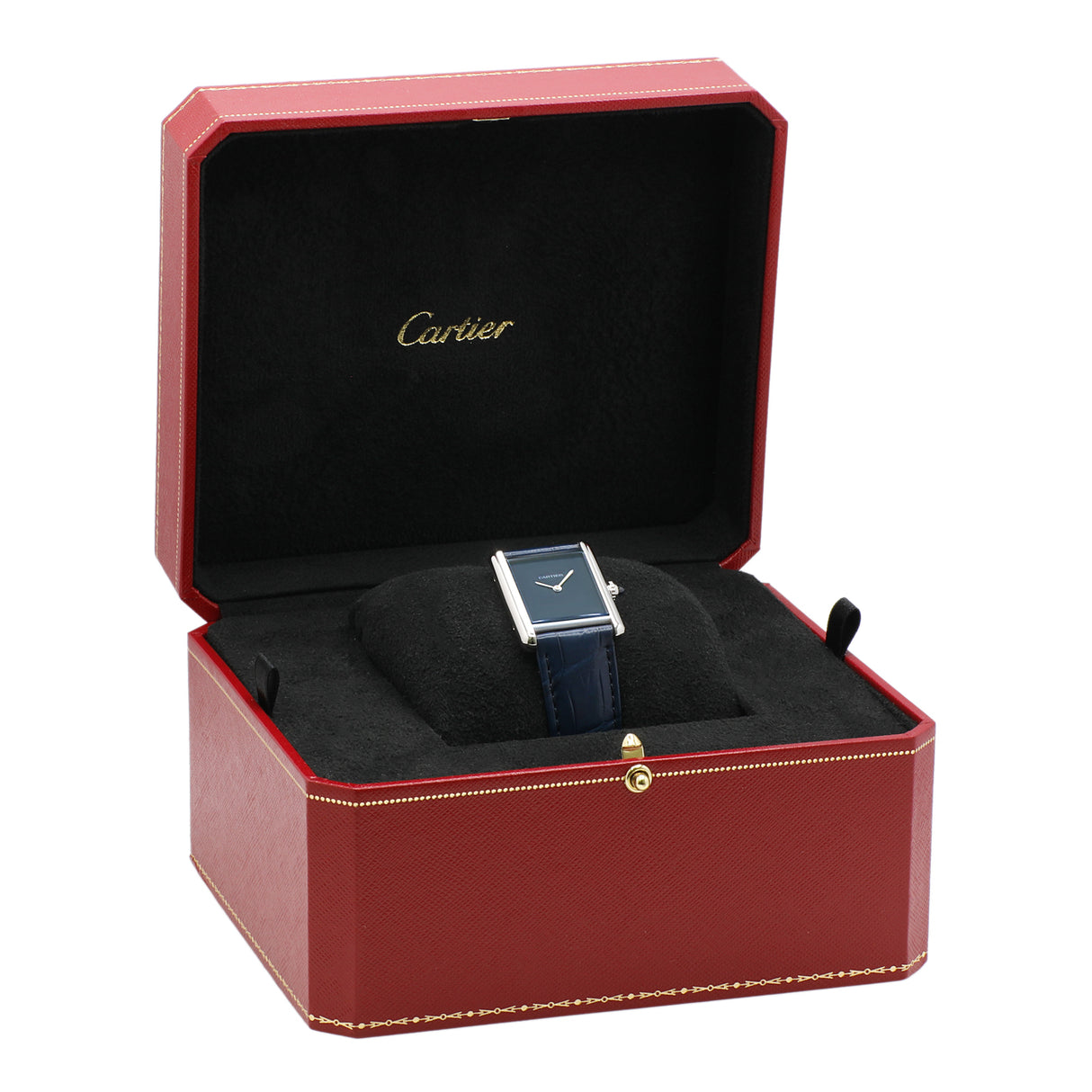 Cartier Stainless Steel Tank Must de Cartier WSTA0055 Watches Cartier