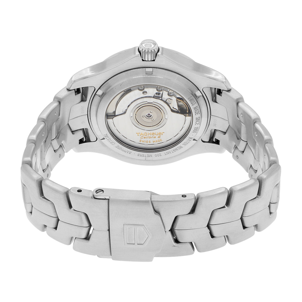 Tag Heuer Stainless Steel Link Calibre 6 WJF211A Watches Tag Heuer