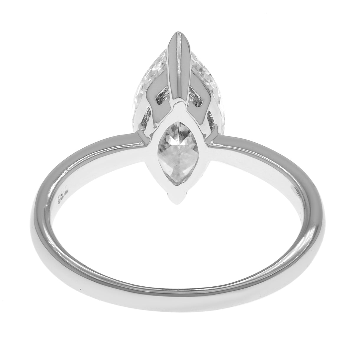 18K White Gold 2.02 Carat Marquise Diamond Ring Fine Jewellery Modaselle