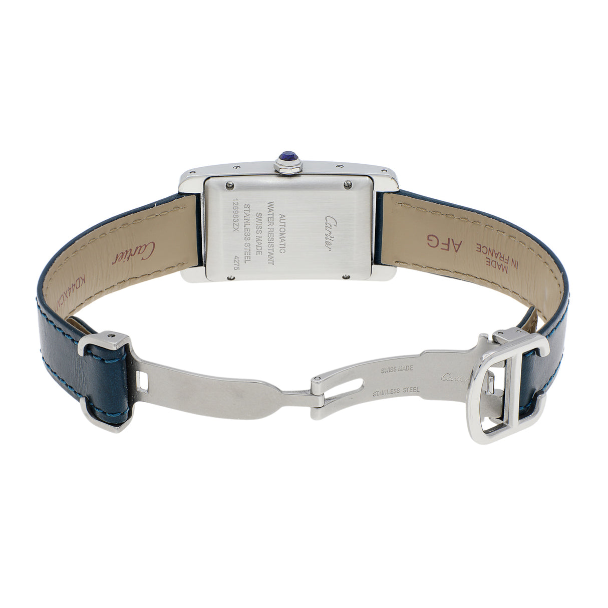 Cartier Stainless Steel Tank Americaine Medium WSTA0017