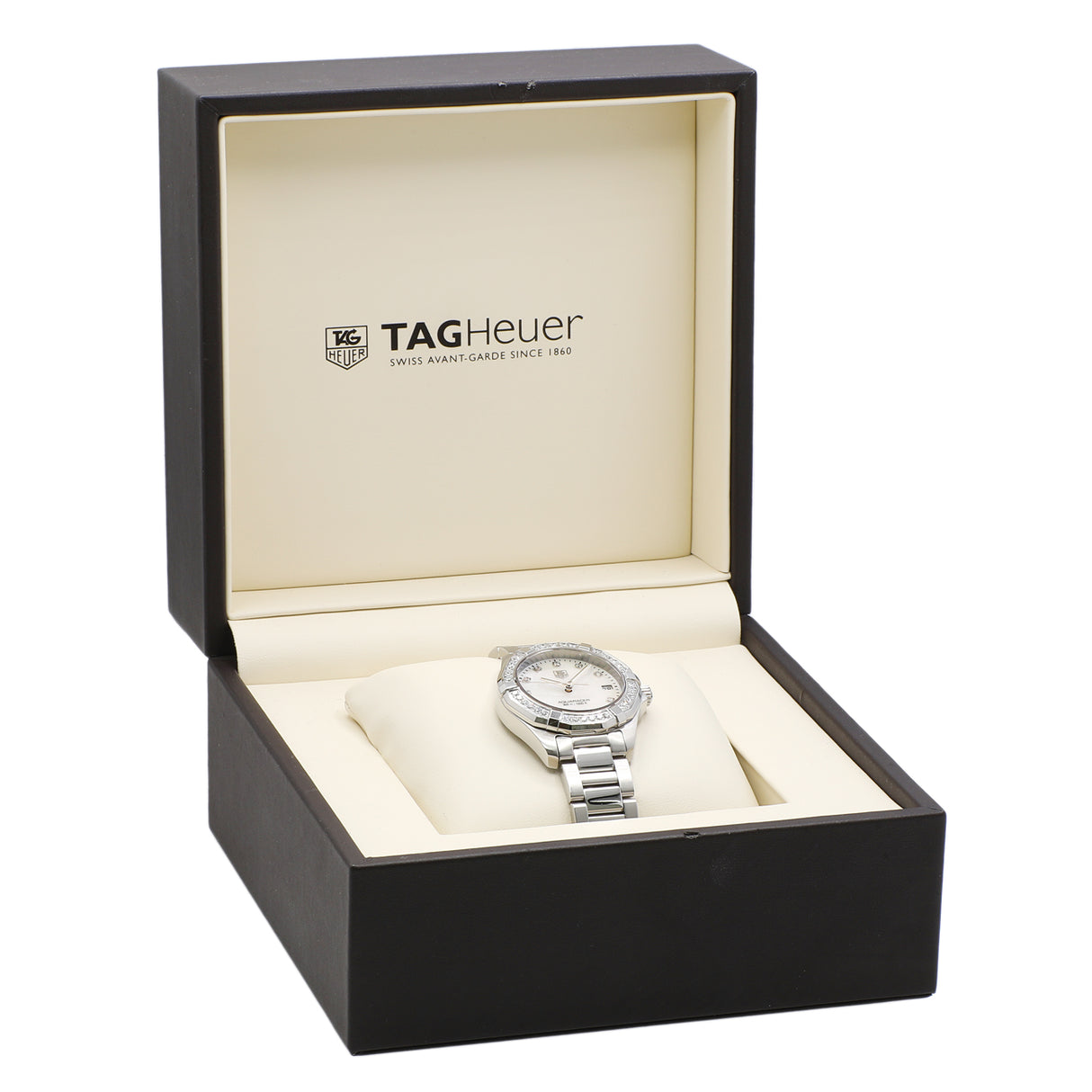 Tag Heuer Stainless Steel Diamond Aquaracer WAY1314.BA0915 Watches Tag Heuer