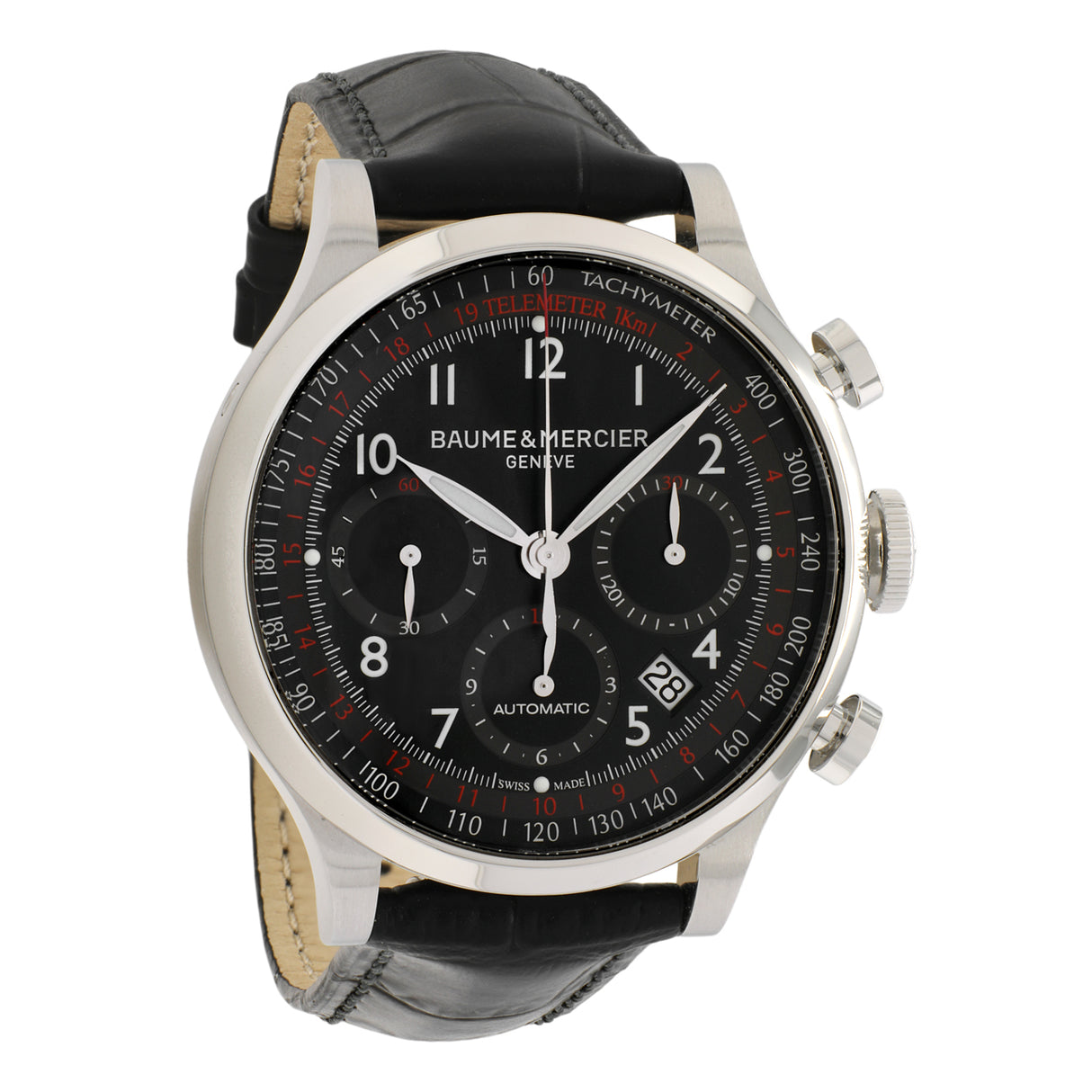 Baume & Mercier Stainless Steel Capeland MOA10084 Watches Baume & Mercier