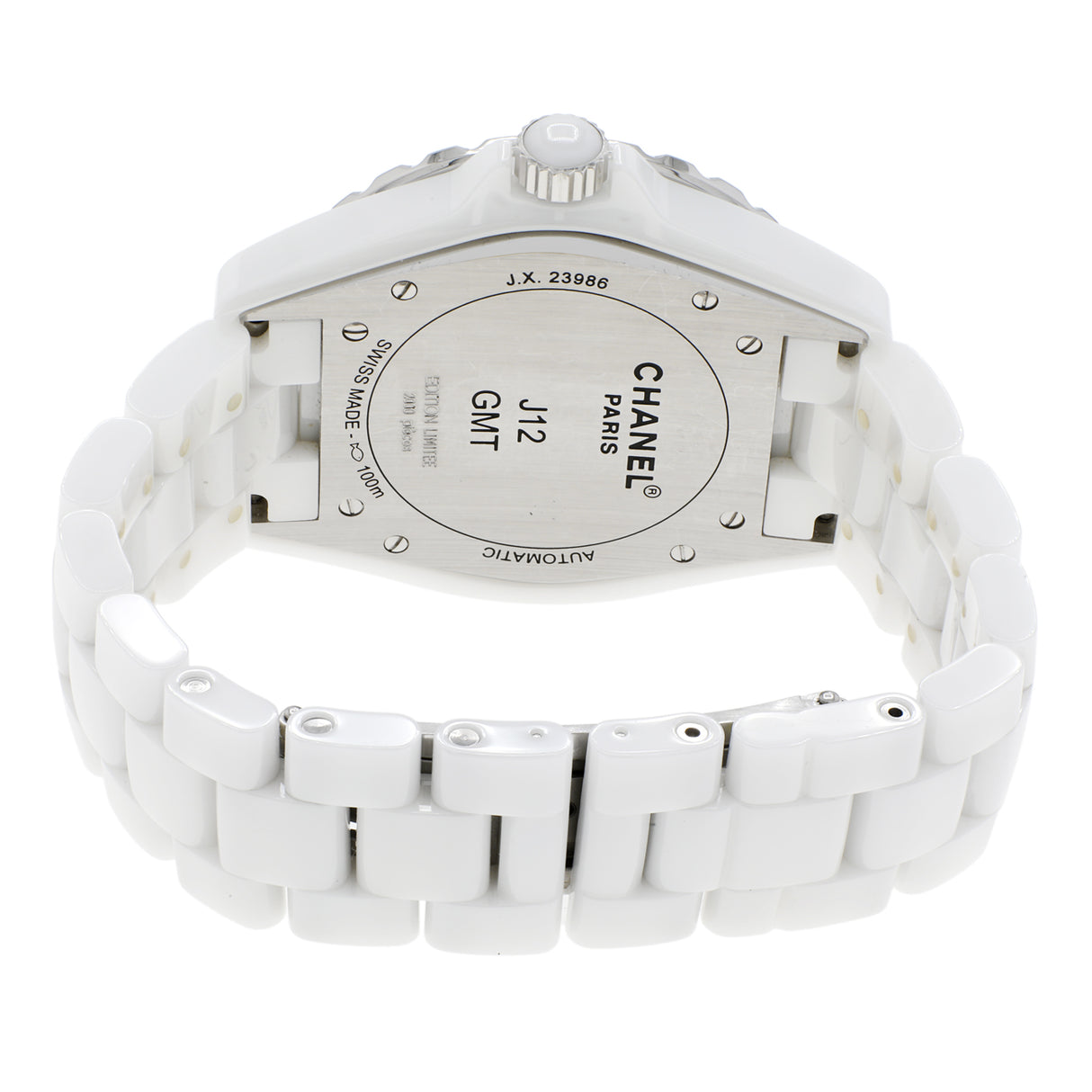 Chanel White Ceramic J12 GMT H2126 Watches Chanel