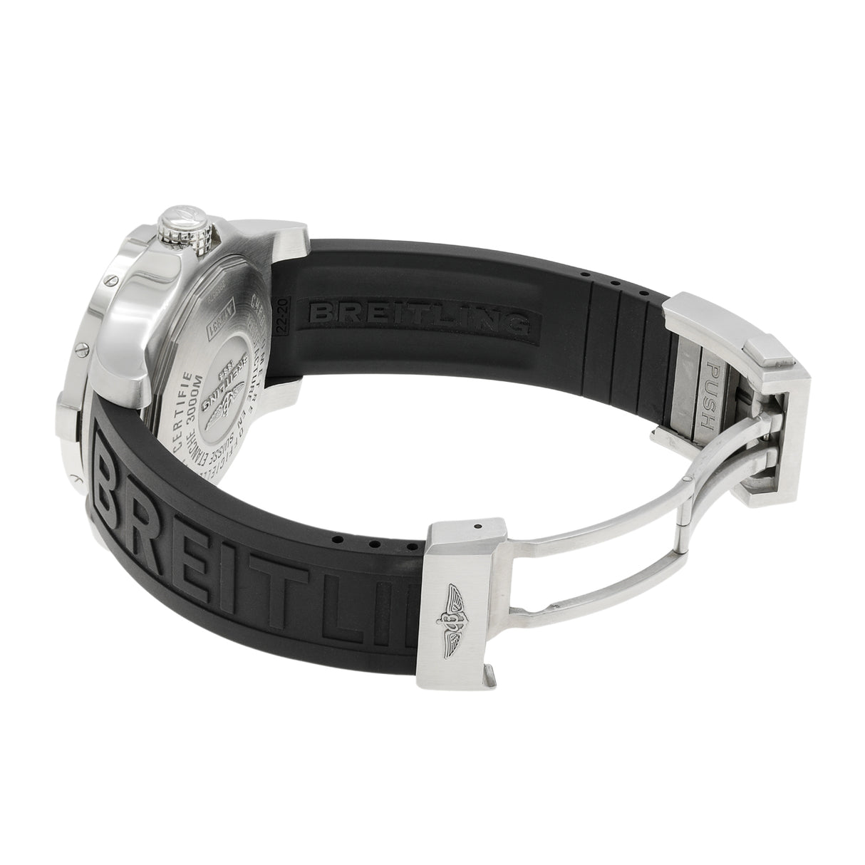 Breitling Stainless Steel Avenger II Seawolf A17331 Watches Breitling