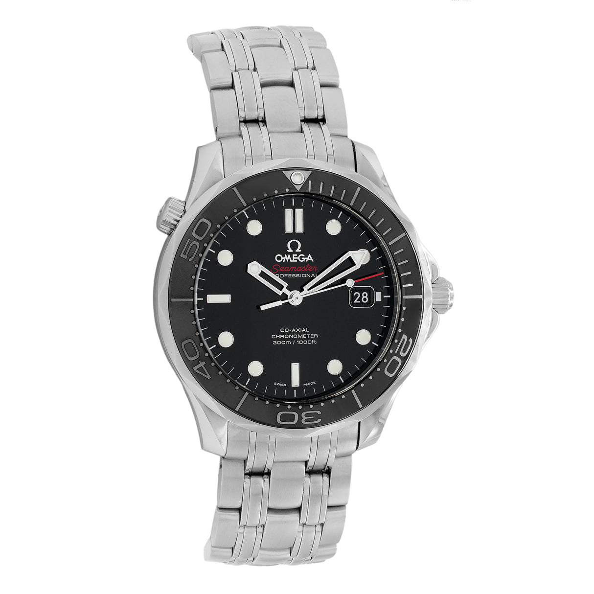 Omega Stainless Steel Seamaster 300M Diver 212.30.41.20.01.003 Watches Omega