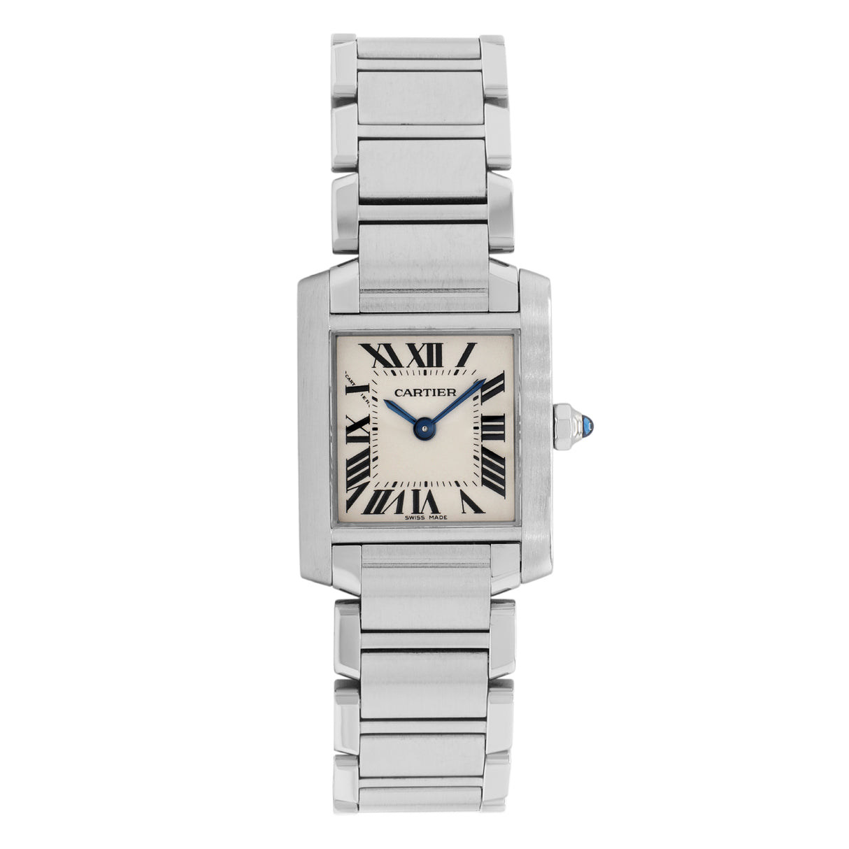 Cartier Stainless Steel Tank Francaise 2384 W51008Q3 Watches Cartier