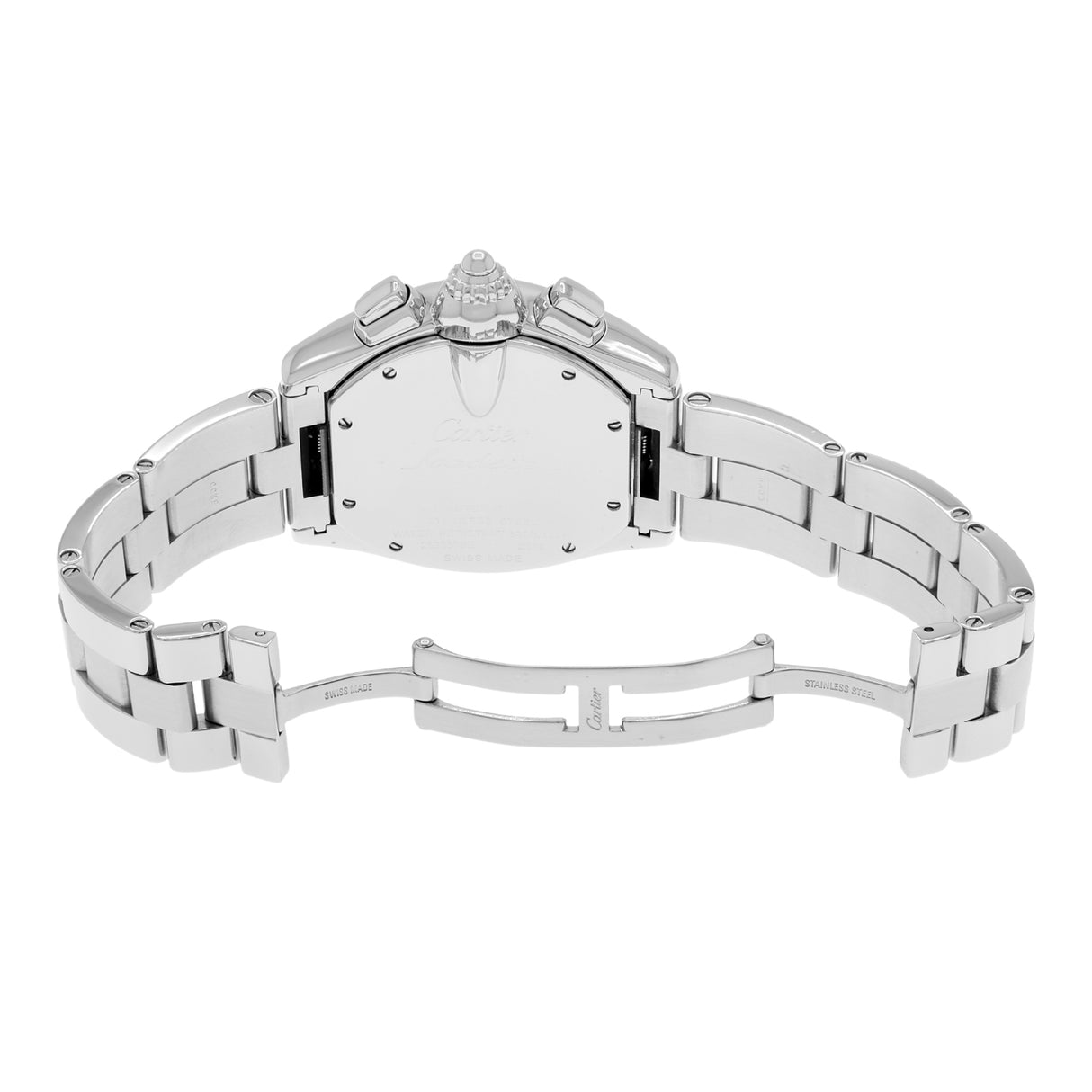 Cartier Stainless Steel Roadster Chronograph W62019X6 Watches Cartier