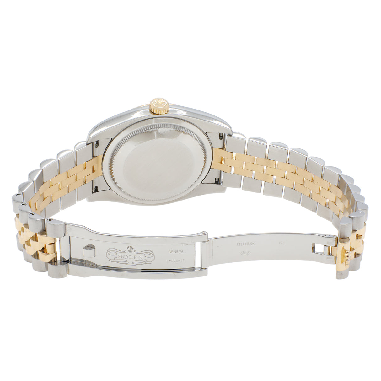 Rolex 18K Yellow Gold Stainless Steel Diamond Datejust 36 116233 Watches Rolex