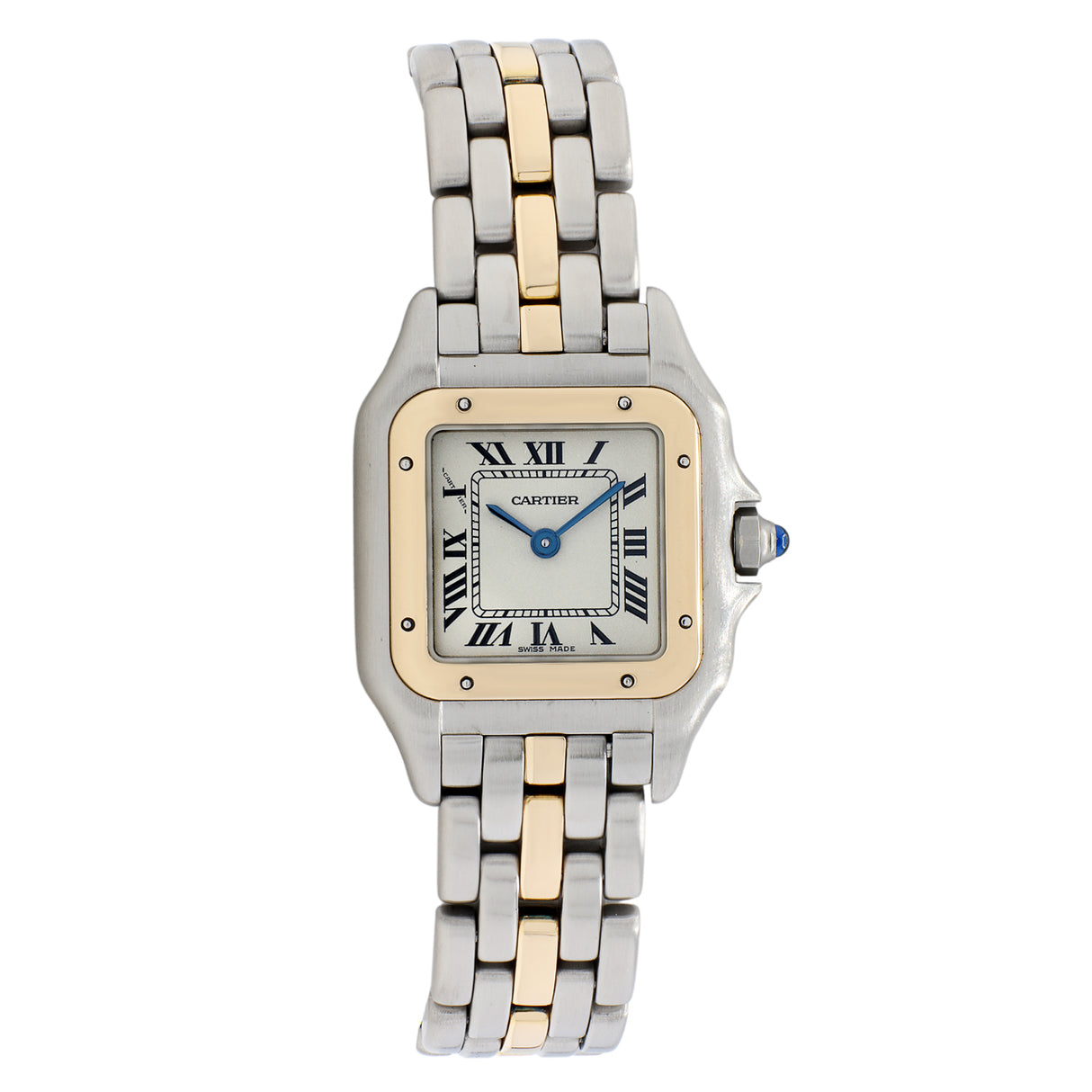 Cartier Stainless Steel 18K Yellow Gold Panthere 166921 Watches Cartier