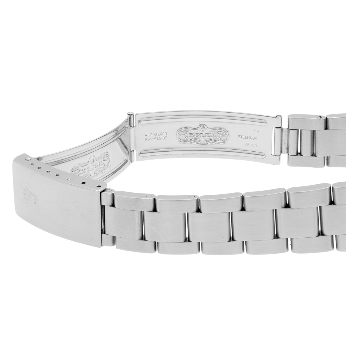 Rolex Stainless Steel White Gold Oyster Perpetual 31 77014 Watches Rolex