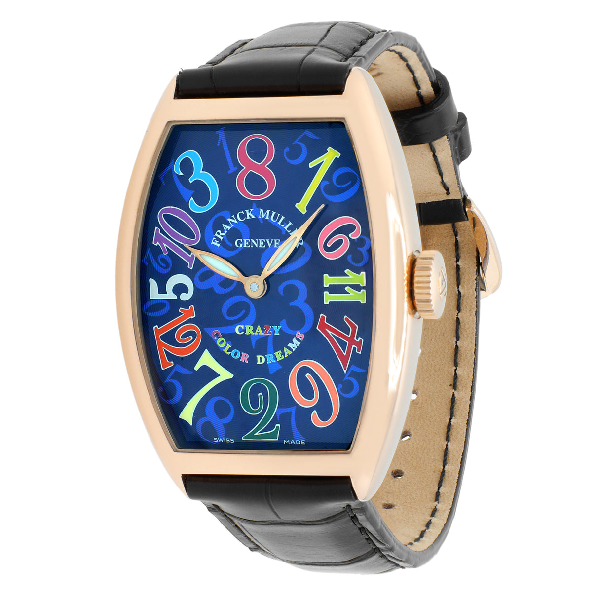 Franck Muller 18K Rose Gold Crazy Hours Color Dreams 5850 Watches Franck Muller