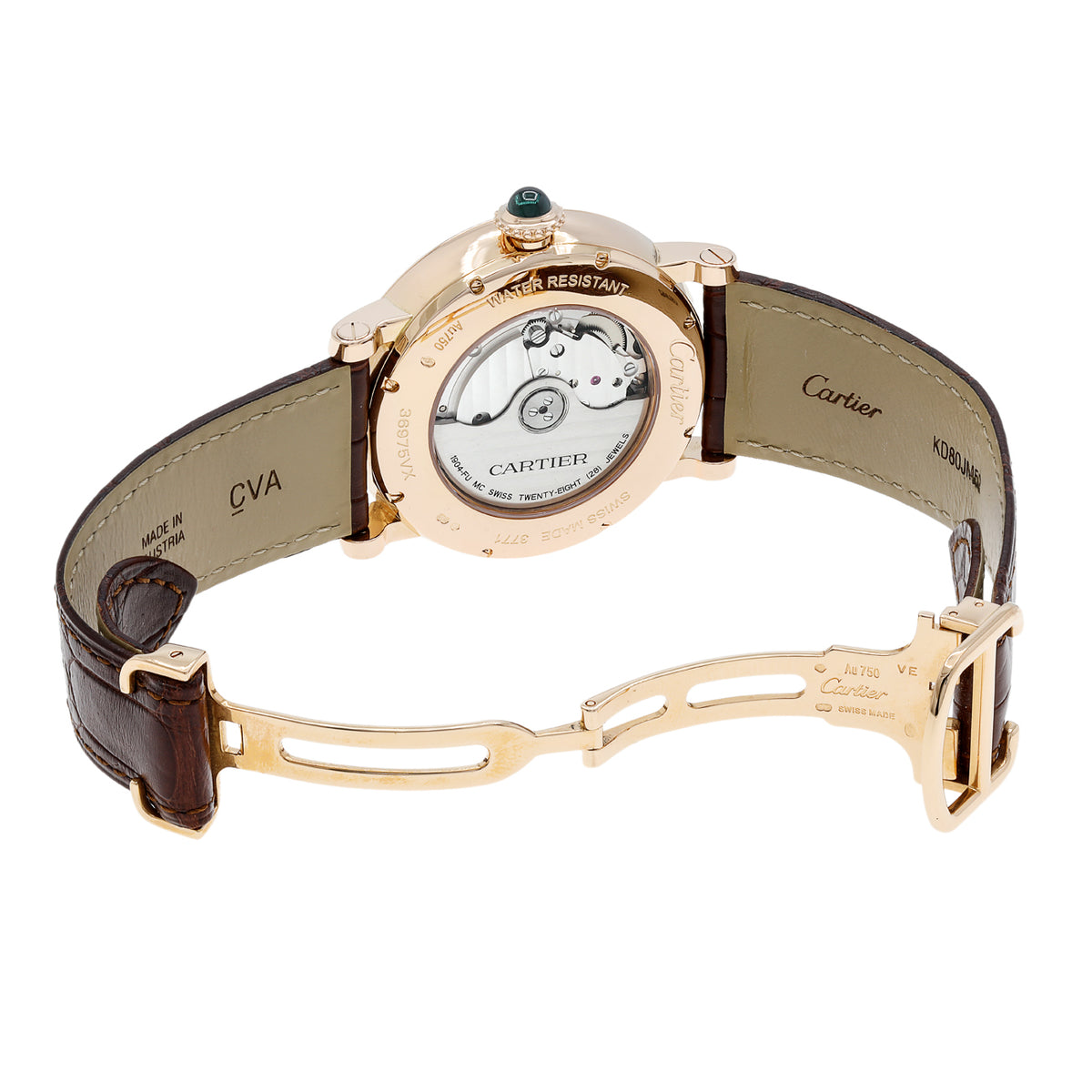 Cartier 18K Rose Gold Rotonde De Cartier W1556240 Watches Cartier