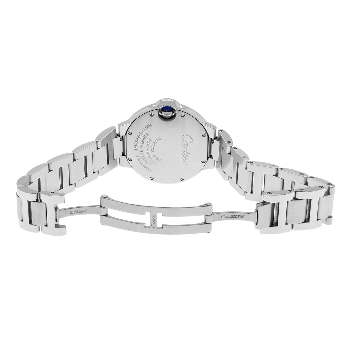 Cartier Stainless Steel Ballon Bleu 33mm W6920071 Watches Modaselle