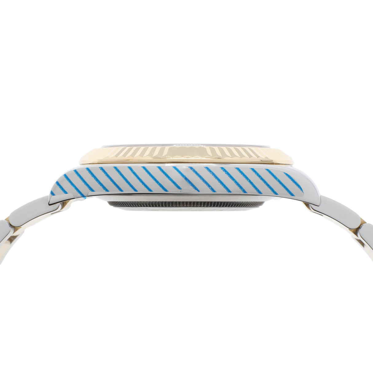 Rolex Stainless Steel 18K Yellow Gold 'Wimbledon' Datejust II 116333 Watches Rolex