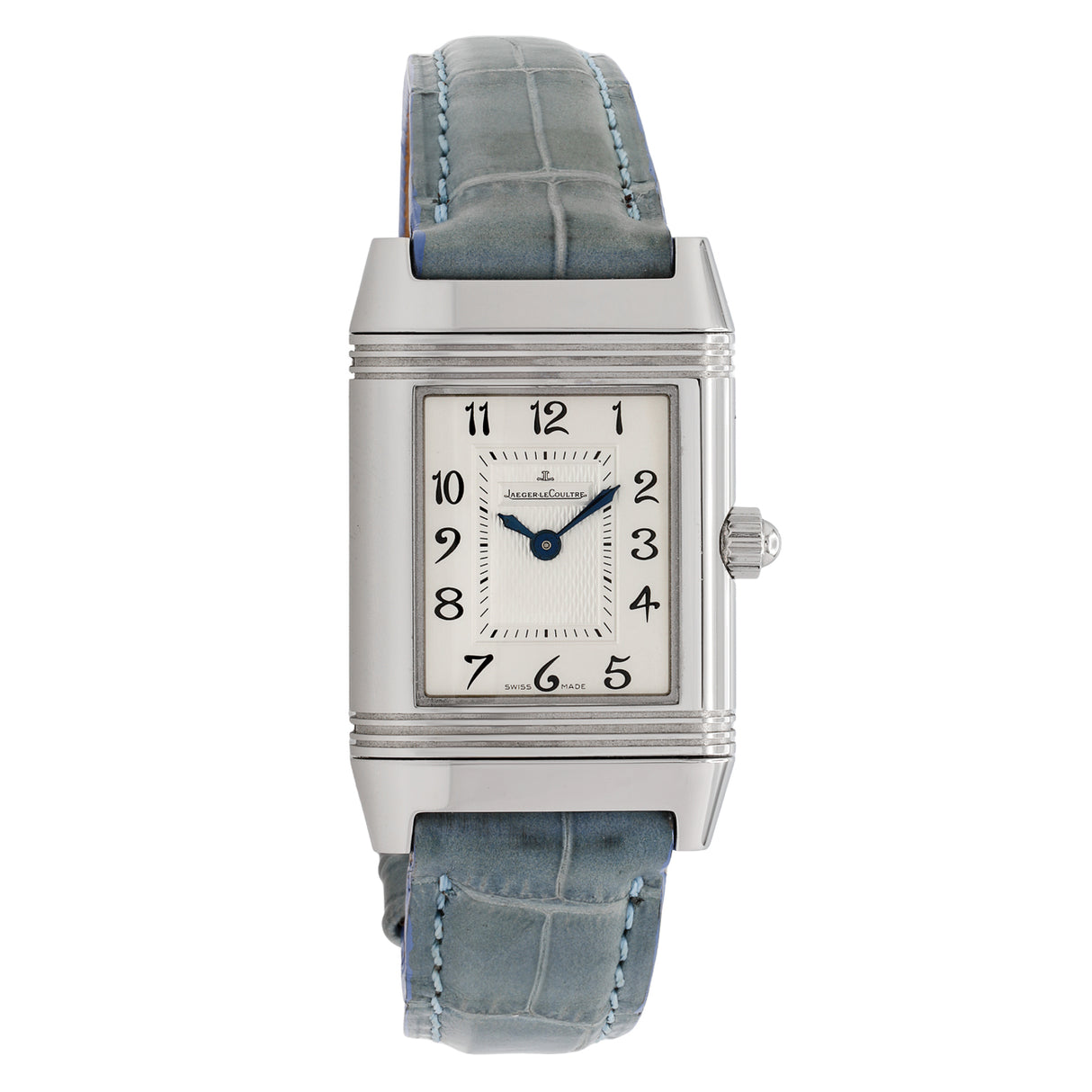 Jaeger-LeCoultre Stainless Steel Diamond Reverso Duetto Q2668410 Watches Jaeger LeCoultre