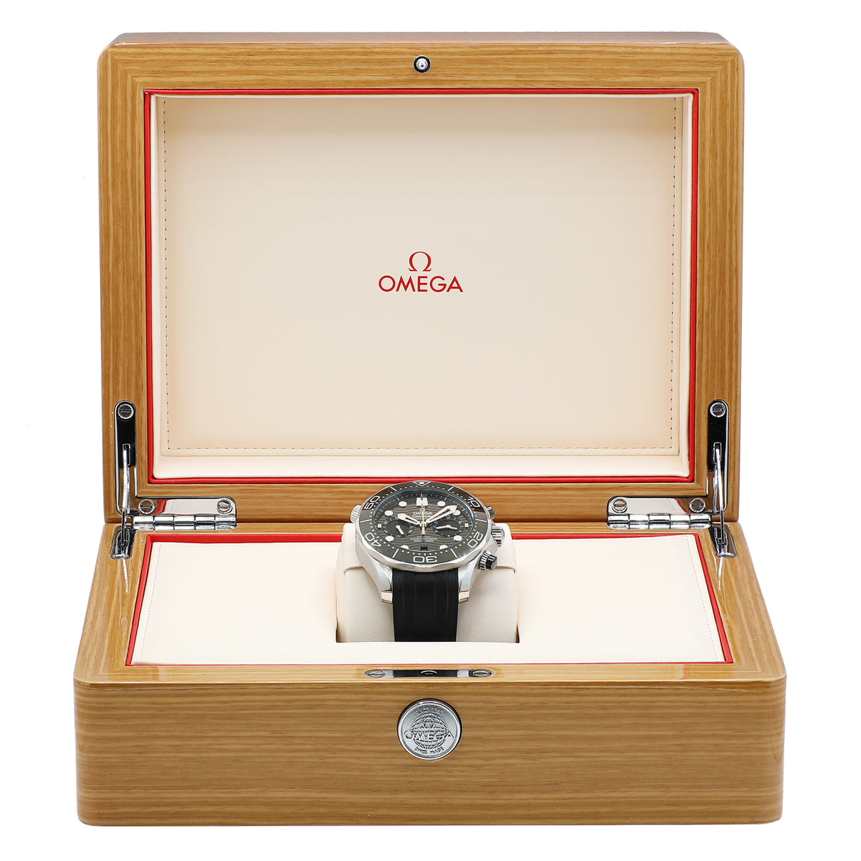 Omega Stainless Steel Seamaster Diver 300m Chronograph 210.32.44.51.01.001 Watches Omega