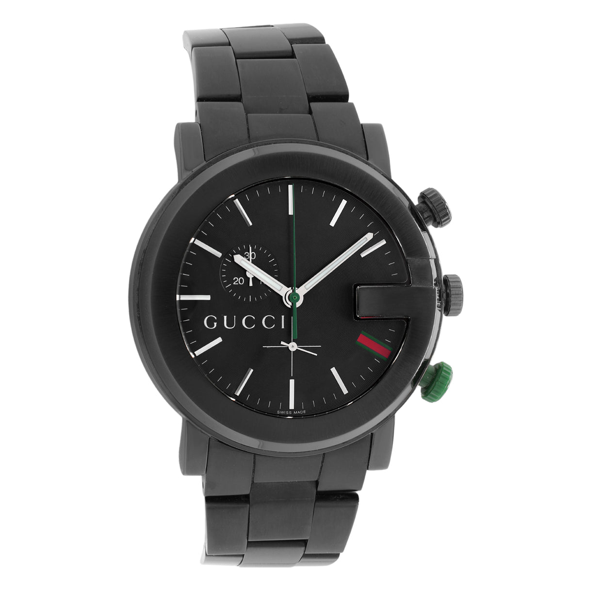 Gucci Black PVD Stainless Steel G-Chrono YA101331 Watches Gucci