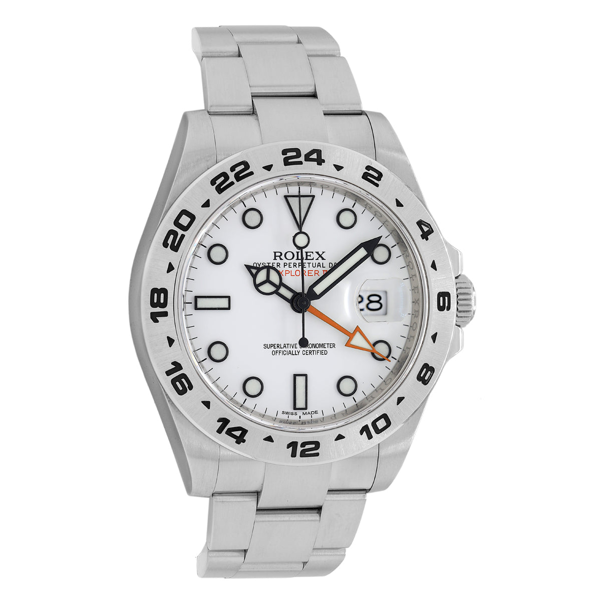 Rolex Stainless Steel Explorer II 216570 Watches Rolex