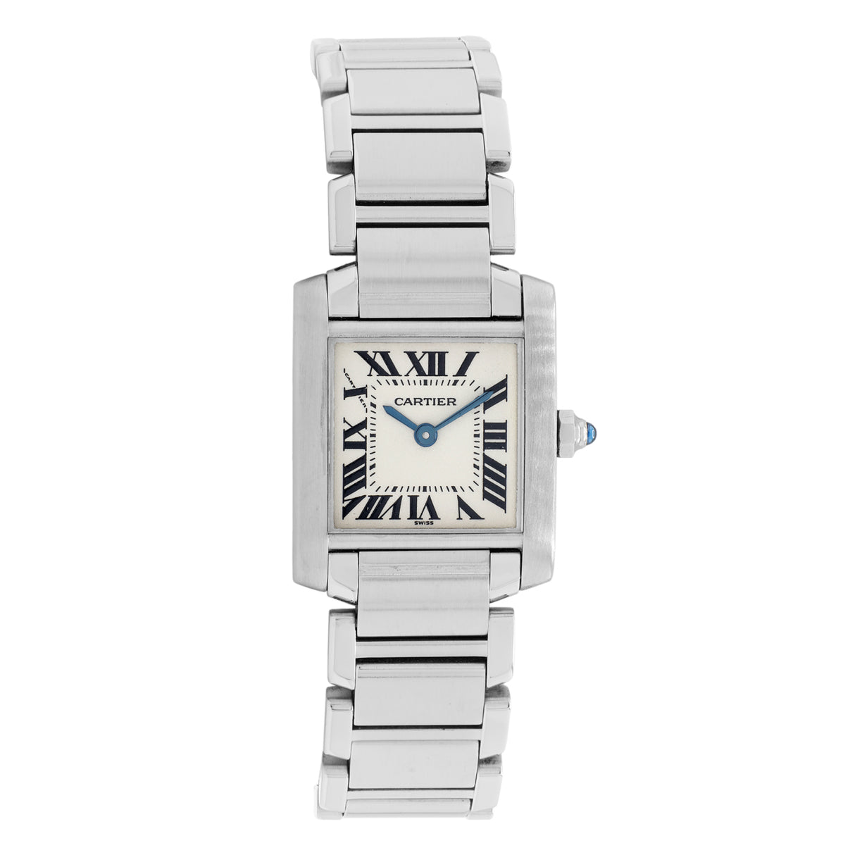 Cartier Stainless Steel Tank Francaise 2300 Watches Cartier
