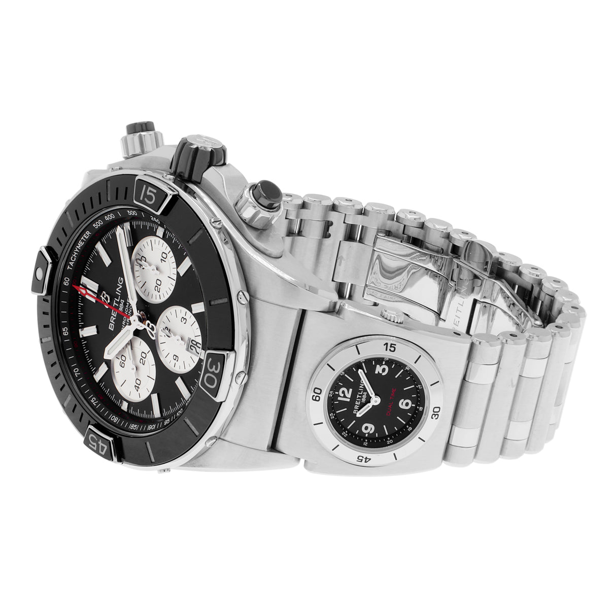 Breitling Stainless Steel Super Chronomat B01 44 AB0136251B1A2 Watches Breitling