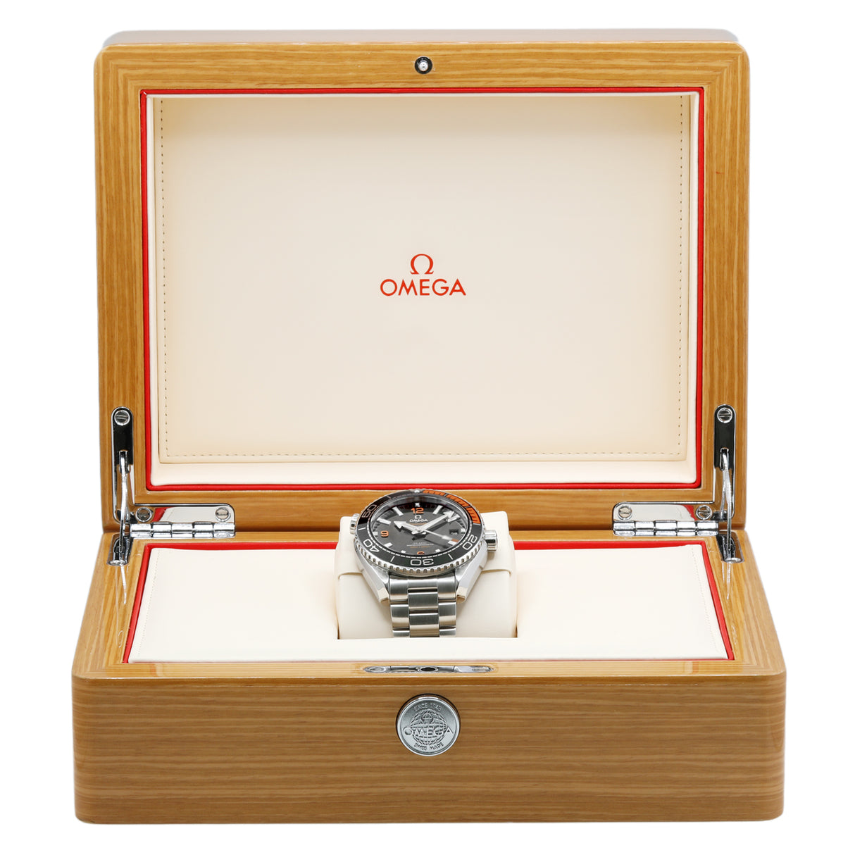 Omega Stainless Steel Seamaster Planet Ocean 600M 215.30.44.21.01.002 Watches Omega