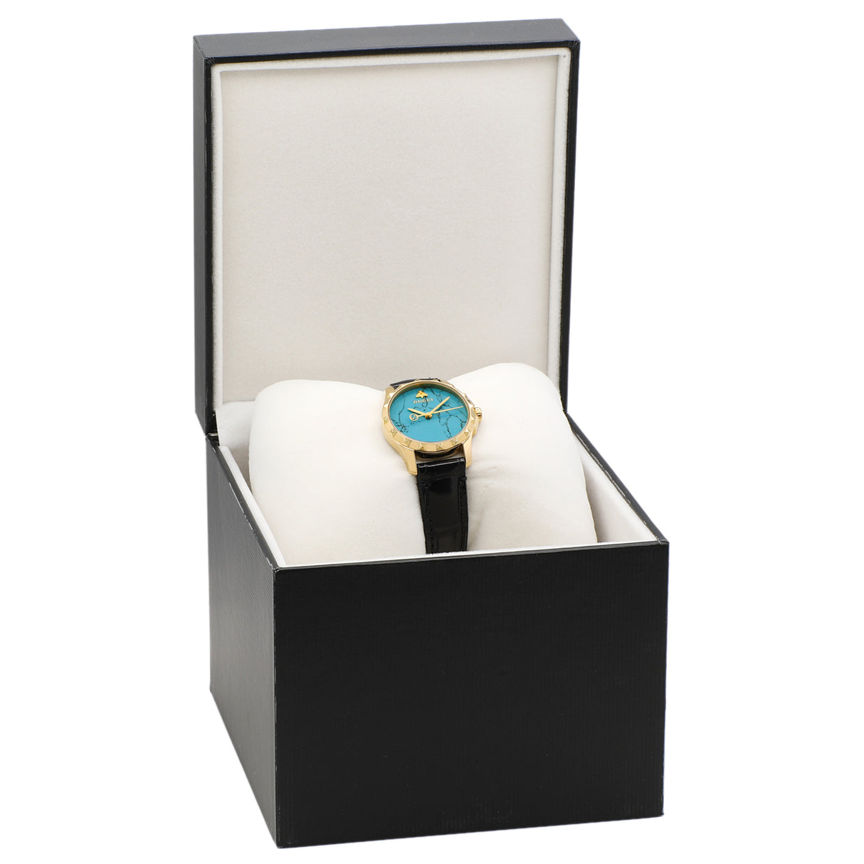 Gucci G-Timeless 27mm Turquoise Quartz Watch Watches Gucci
