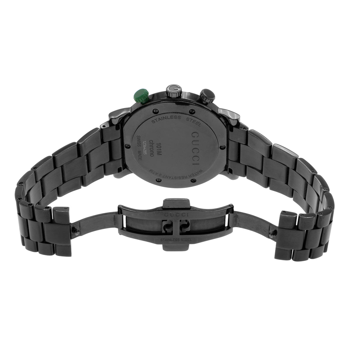 Gucci Black PVD Stainless Steel G-Chrono YA101331 Watches Gucci