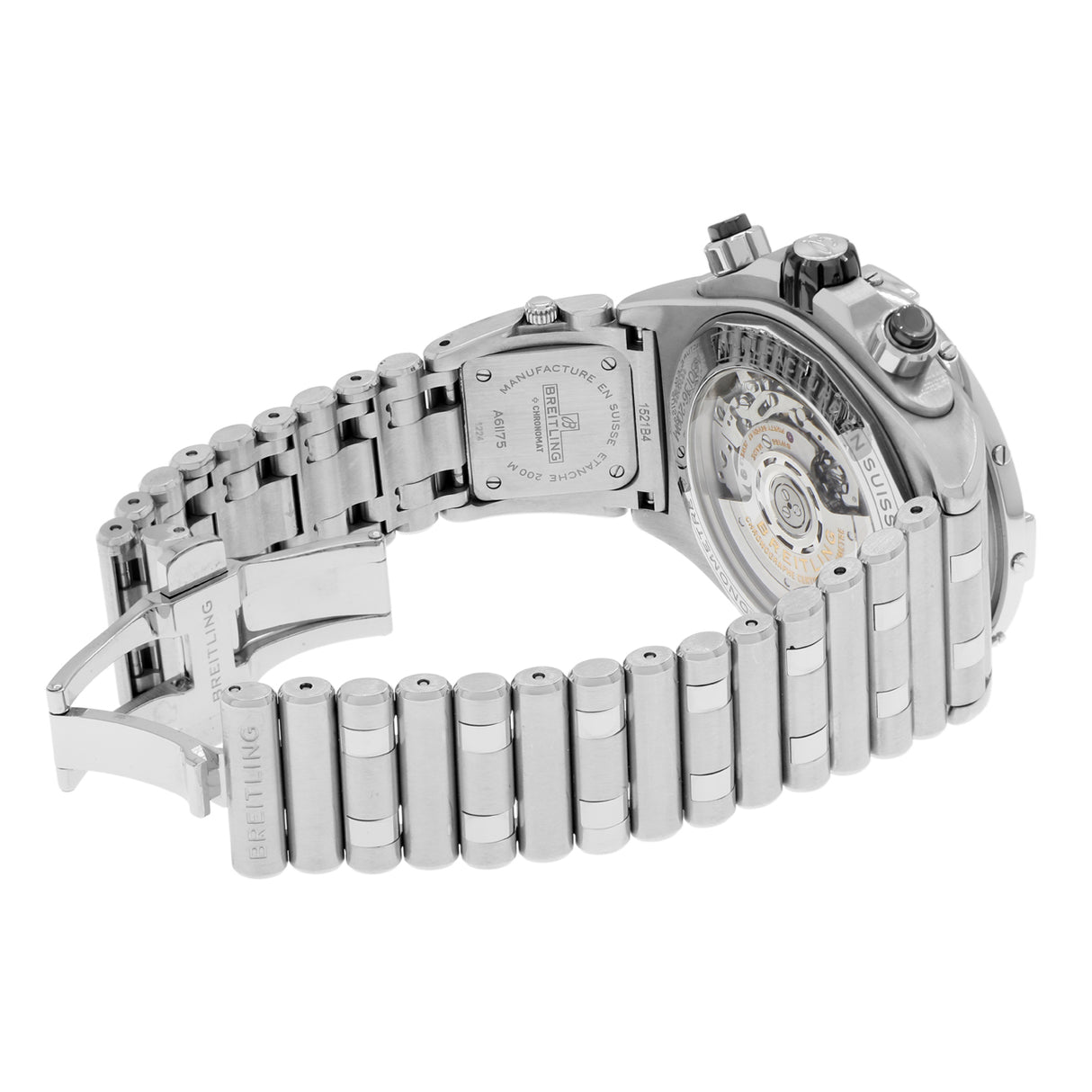 Breitling Stainless Steel Super Chronomat B01 44 AB0136251B1A2 Watches Breitling