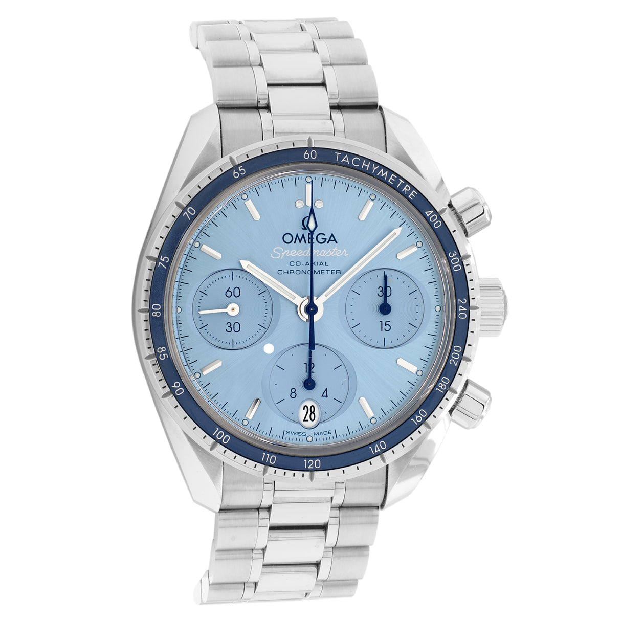 Omega Stainless Steel Speedmaster 38 324.30.38.50.03.001 Watches Omega