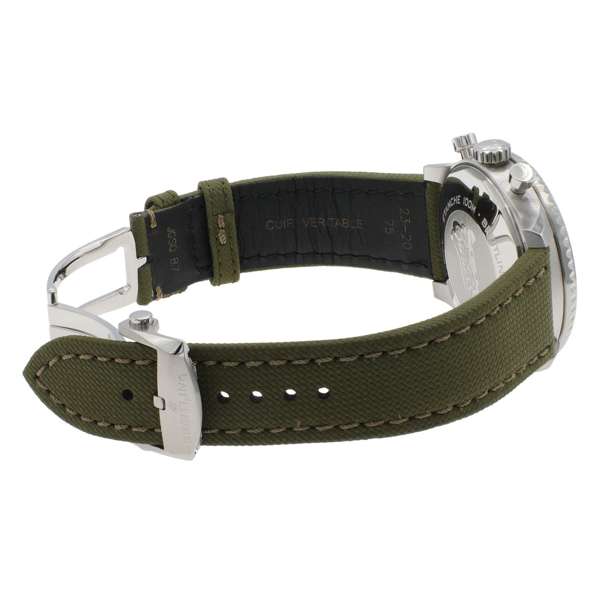 Breitling Stainless Steel Aviator 8 Chronograph 43 Curtiss Warhawk A133161A1L1X2 Watches Breitling