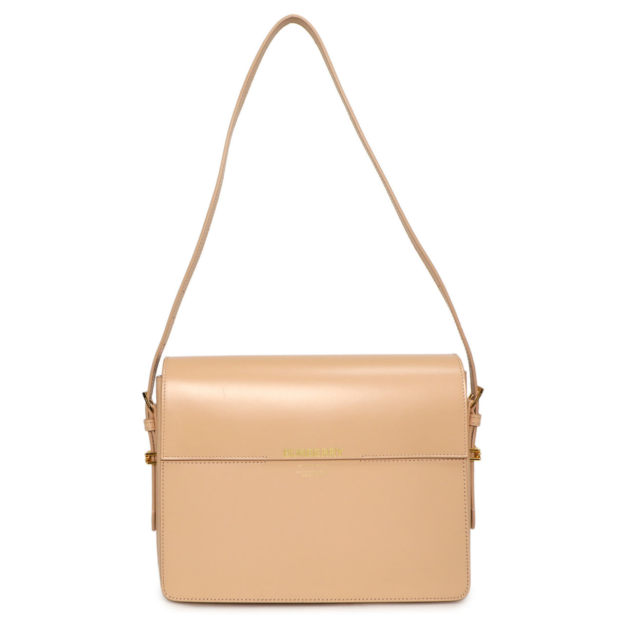 Burberry Soft Blush Smooth Calfskin Large Grace Bag Handbags Burberry