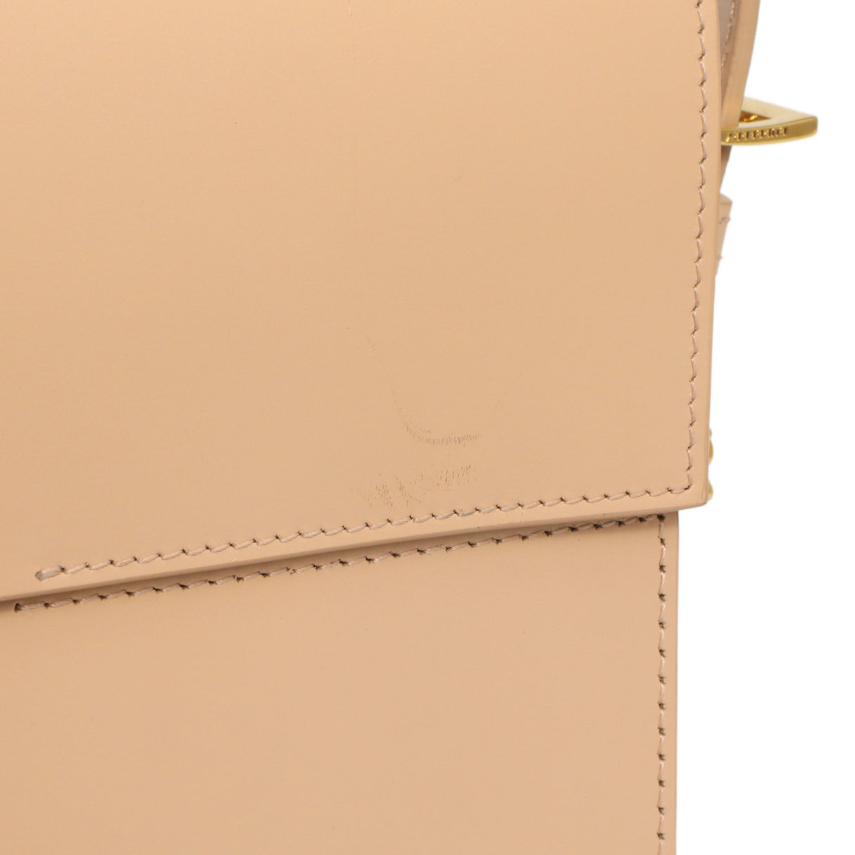 Burberry Soft Blush Smooth Calfskin Large Grace Bag Handbags Burberry