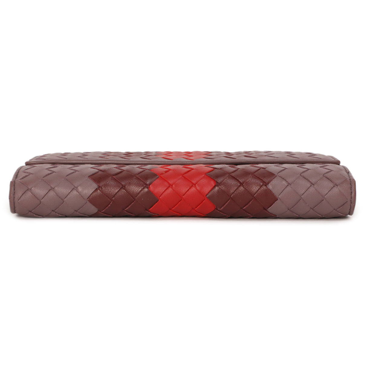 Bottega Veneta Tricolor Nappa Intrecciato Continental Wallet Accessories Bottega Veneta