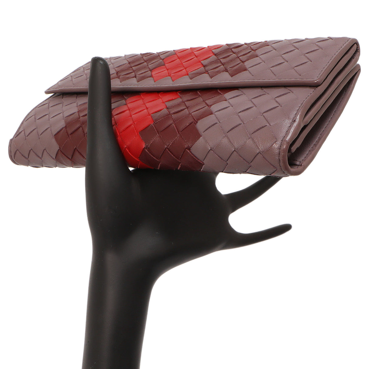 Bottega Veneta Tricolor Nappa Intrecciato Continental Wallet Accessories Bottega Veneta