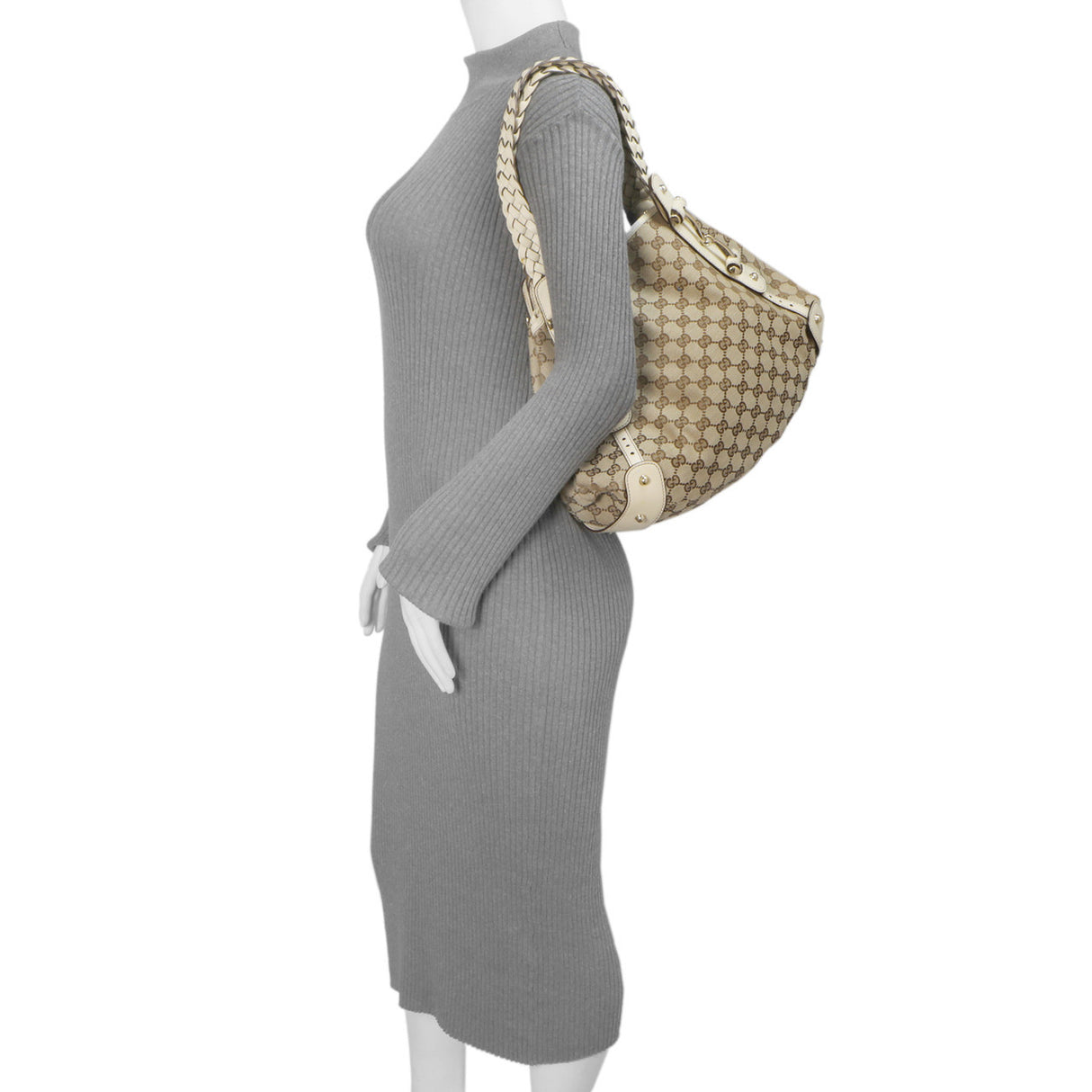 Gucci Monogram Canvas Small Pelham Shoulder Bag Handbags Gucci