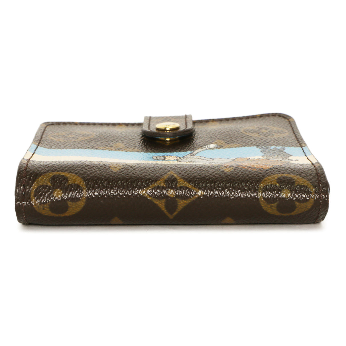 Louis Vuitton Monogram Groom Compact Zip Wallet Accessories Louis Vuitton