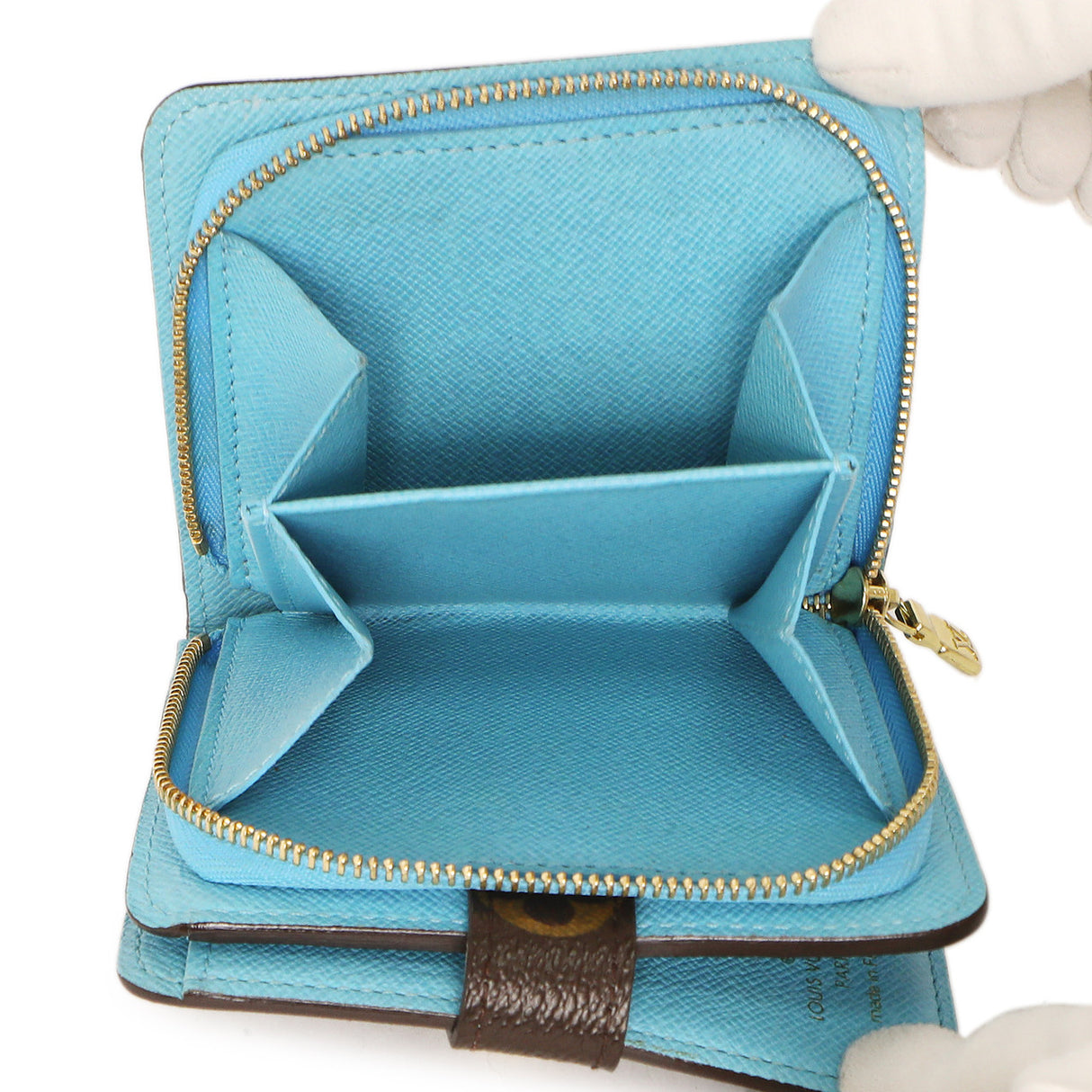 Louis Vuitton Monogram Groom Compact Zip Wallet Accessories Louis Vuitton