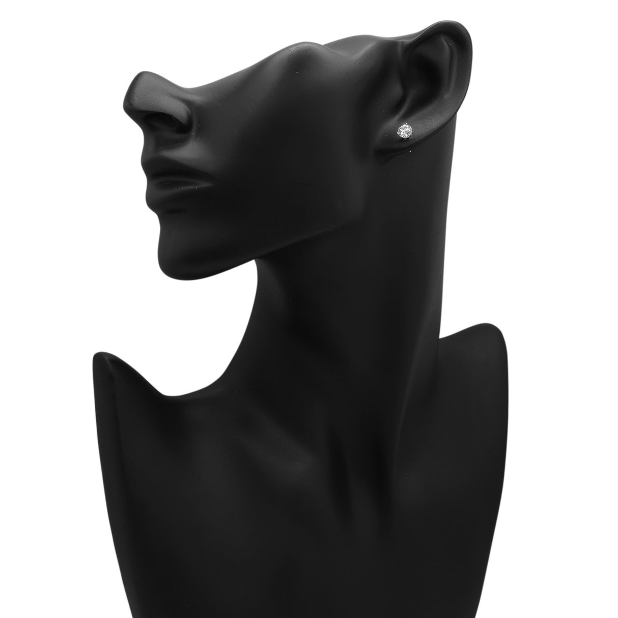 18K White Gold 1.20 Carat Diamond Stud Earrings Fine Jewellery Modaselle